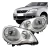 Farol Principal Máscara Cromada VW Polo 2007 08 09 10 11 12
