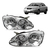 Farol Cromado Corolla Fielder 2005 2006 2007 2008