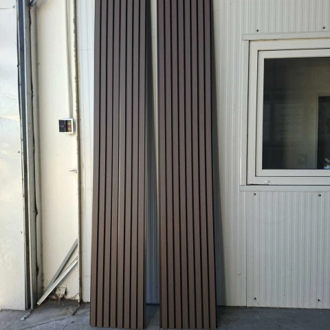 Wall panel Exterior WPC Light Coffee X5