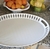 BANDEJA oval grande de metal blanca en internet