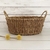 CANASTA con asa de fibra naturales - FRUTERA o PANERA - tienda online