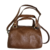 Bolsa Baú em couro legítimo marrom AlliBull Ref. 40/00 - NuvemNet