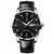 Relógio Masculino de Luxo | Pulseira de Couro | Impermeável | Casual e Social - comprar online