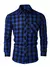 Camisa Masculina Casual de Algodão e Poliéster – Manga Longa, Gola Clássica e Abertura Frontal | Primavera e Outono