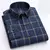 Camisa Masculina Casual Xadrez em Flanela – Manga Longa, Gola Clássica e Fechamento com Botões | Primavera e Outono - Carvalho Country Moda e Acessórios