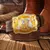 Imagem do Cinto Country Masculino em Couro PU – Estilo Cowboy com Fivela Detalhada Florais Com Letra