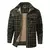 Jaqueta Masculina de Inverno Bruta – Térmica, Forrada em Veludo