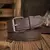 Cinto Country Masculino em Couro PU – Estilo Cowboy com Fivela Metal Para o dia a dia - loja online