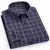 Imagem do Camisa Masculina Casual Xadrez em Flanela – Manga Longa, Gola Clássica e Fechamento com Botões | Primavera e Outono