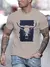Camiseta Masculina – Estilo Cowboy, Moda Country, Gola Redonda na internet