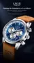 Relógio Masculino de Luxo | Pulseira de Couro | Impermeável | Casual e Social - loja online