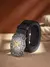 Cinto Country Masculino em Couro PU – Estilo Cowboy com Fivela Detalhada Florais Com Letra