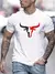 Camiseta Masculina – Estilo Cowboy, Moda Country, Gola Redonda