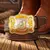 Cinto Country Masculino em Couro PU – Estilo Cowboy com Fivela Detalhada Florais Com Letra na internet