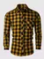 Imagem do Camisa Masculina Casual de Algodão e Poliéster – Manga Longa, Gola Clássica e Abertura Frontal | Primavera e Outono