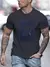 Camiseta Masculina – Estilo Cowboy, Moda Country, Gola Redonda - loja online