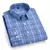 Camisa Masculina Casual Xadrez em Flanela – Manga Longa, Gola Clássica e Fechamento com Botões | Primavera e Outono - Carvalho Country Moda e Acessórios