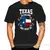 Camiseta Masculina – Estilo Cowboy, Moda Country, Gola Redonda na internet