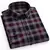 Imagem do Camisa Masculina Casual Xadrez em Flanela – Manga Longa, Gola Clássica e Fechamento com Botões | Primavera e Outono