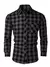 Camisa Masculina Casual de Algodão e Poliéster – Manga Longa, Gola Clássica e Abertura Frontal | Primavera e Outono - comprar online