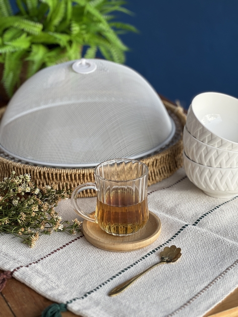 Caneca Vidro Canelado - comprar online