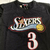 Camisa Philadelphia 76ers Preta N°3 Iverson - Impondo Imports