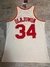 Houston Rockets Branca Veludo N°34 Olajuwon na internet