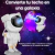 Proyector Astronauta Galaxia