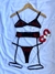 Conjunto suzi com vermelho