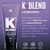 Lubrificante KBlend conforto anal com glitter 50g - comprar online