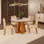 CONJUNTO MESA REDONDA CELESTE + 04 CADEIRAS JÚLIA - comprar online
