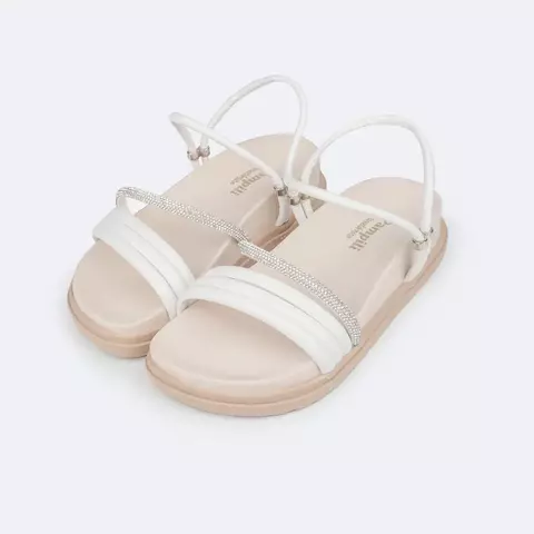 Sandália Papete Infantil Pampili Olivia