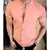 Camisa Masculina Gola Padre Social Casual Linho Algodão Manga Curta Longa Moda Luxo - DOMO