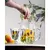 Jarra com 6 Taças Lyor Lavanda Hand Painting de Cristal 1,3L - comprar online