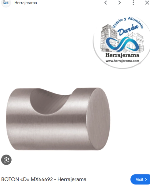 MANIJA DE BOTON 25X30 BRK4052 (MX66692)
