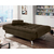 Sofá-Cama 3 Lugares Casal Premium ii Suede Café na internet
