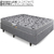Cama Box de Casal Ortopedic, Espuma Alto Suporte, 56x138x188 cm - loja online