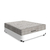 Cama Box Casal + Colchão De Molas Ensacadas - AirTech SpringPocket 138x188x65cm Branco