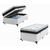 Cama Box Baú + Colchão D33 One Face - 61cm de altura - Couro Branco - Vários Tamanhos - - Biasa