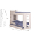 Beliche Cama Aux c/ 3 Colchões Treliche Cm-15 na internet