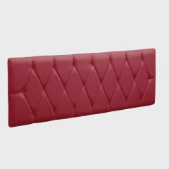 Cabeceira Estofada Suspenso Sophia Capitonê Casal Queen Size 160 cm para Cama Box