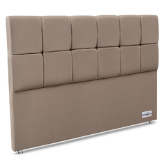 Cabeceira Piave Linho Bege Queen (12x160x125)