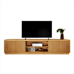 Rack Valencia 2 Portas Para Tv De Até 75'' Naturalle