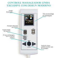 Colchão Magnético Infra Vermelho Massageador Bio Casal Eco Prince - Moma Comercio de Moveis