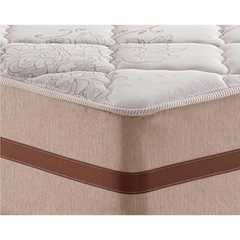 Cama Box Casal + Colchão De Molas Ensacadas - Anjos - Classic 138x188x57cm Branco - comprar online