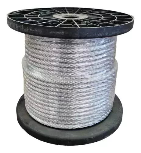 Cable de acero 6 x 7 FC Ø6 X 100mts