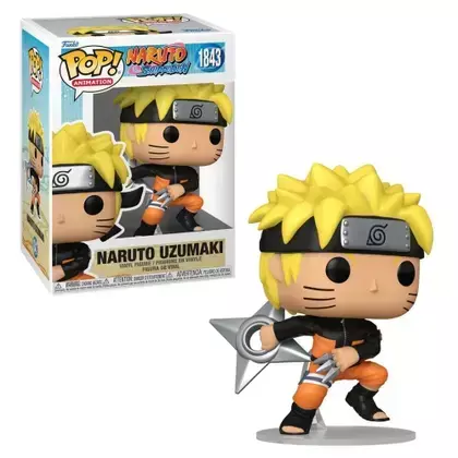 Boneco Funko Pop! Naruto Shippuden - Naruto Uzumaki Shuriken Com Chase