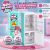 Mini Geladeira Mini Brands Com 2 Bolas Surpresa + Luz LED/UV Geladeira Colecionável Com Miniaturas Realistas - comprar online