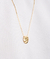 Colar com Pingente Oval e Strass - loja online
