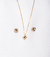 Conjunto Flor — Colar e Brincos - comprar online